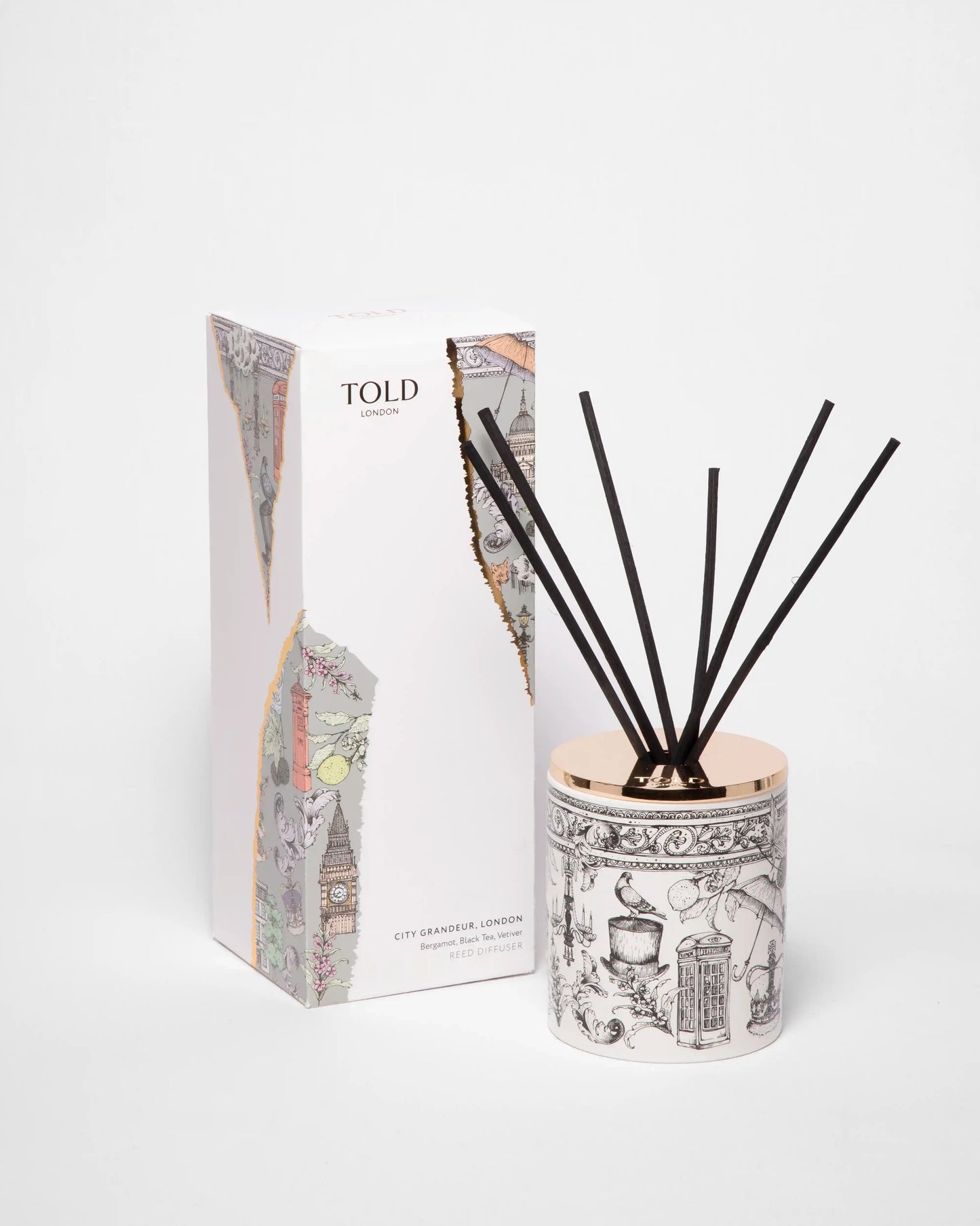 City Grandeur, London Diffuser, 200ml Told London