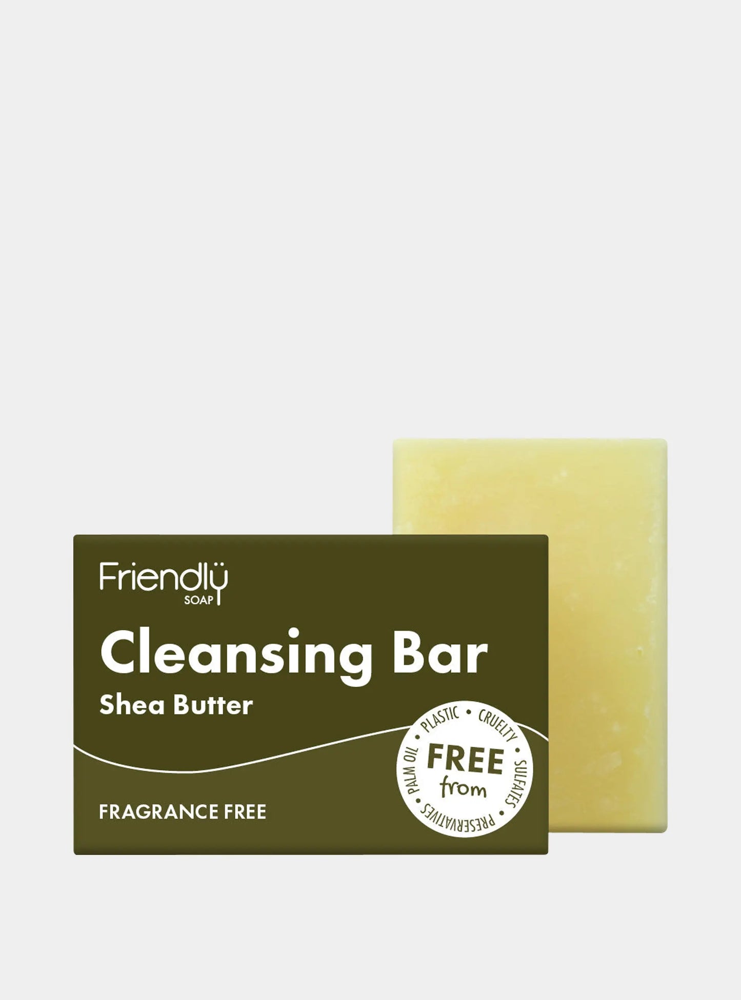Cleansing Bar - Shea Butter - Fragrance-free Friendly Soap