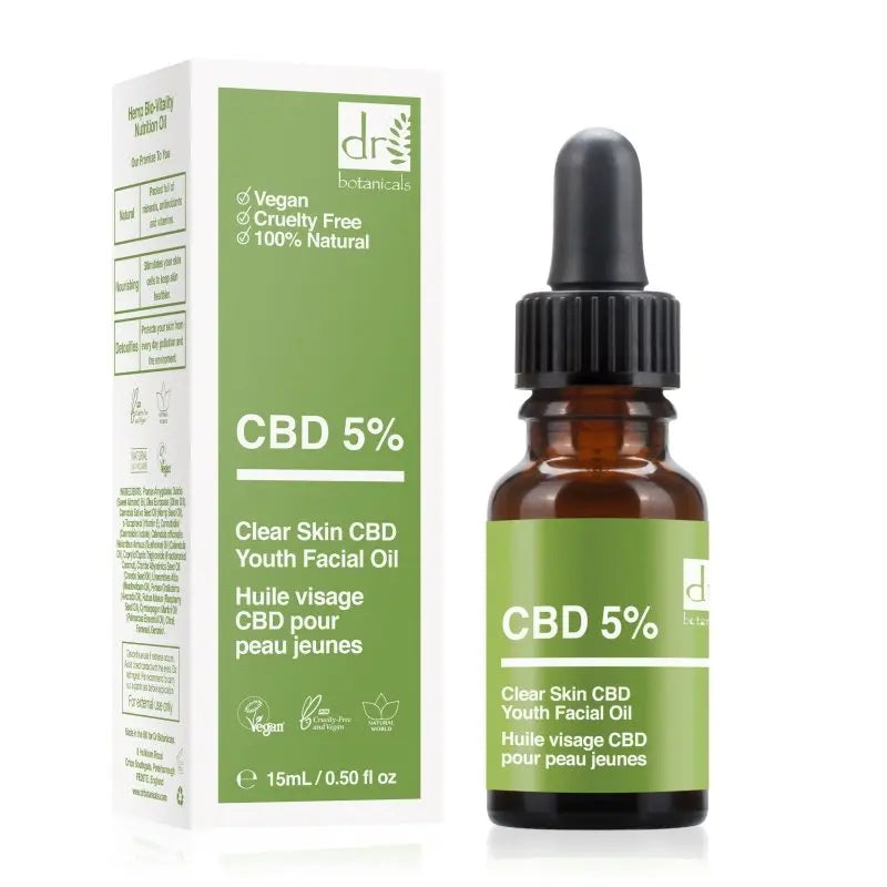 Clear Skin Youth Facial Oil 15ml Dr Botanicals