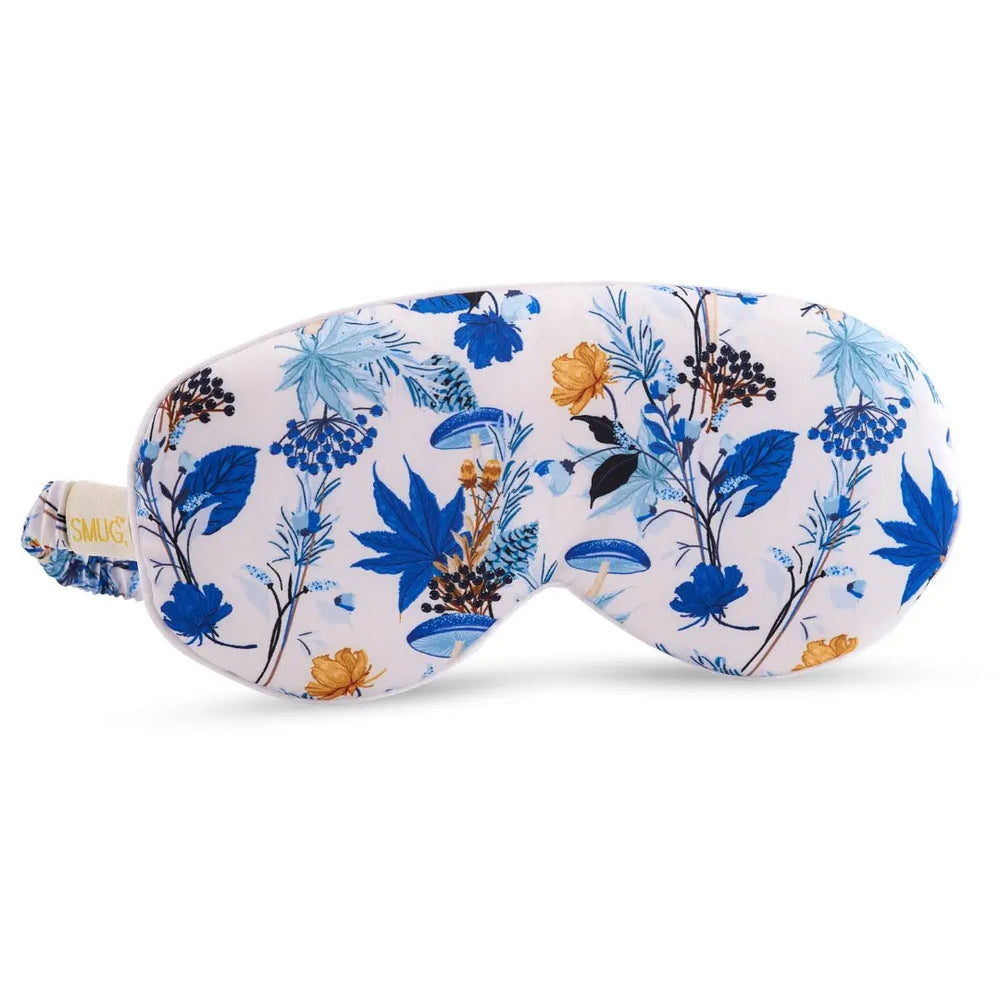 Cloud Padded Satin Sleep Mask - Cornflower SMUG