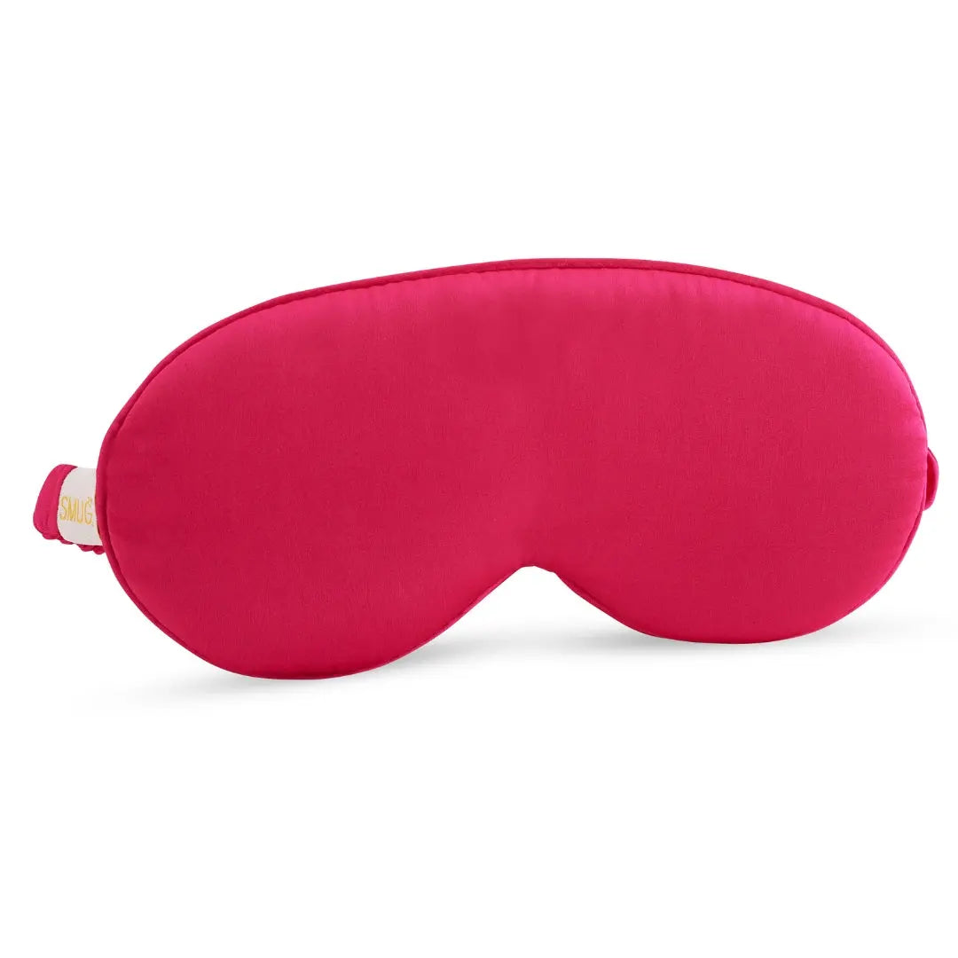 Cloud Padded Satin Sleep Mask - Scarlett SMUG