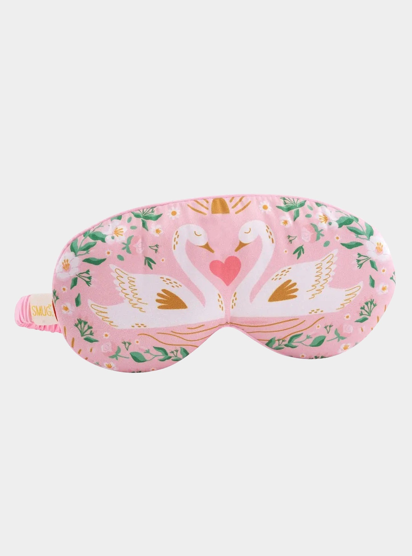 Swans Cloud Padded Satin Sleep Mask SMUG