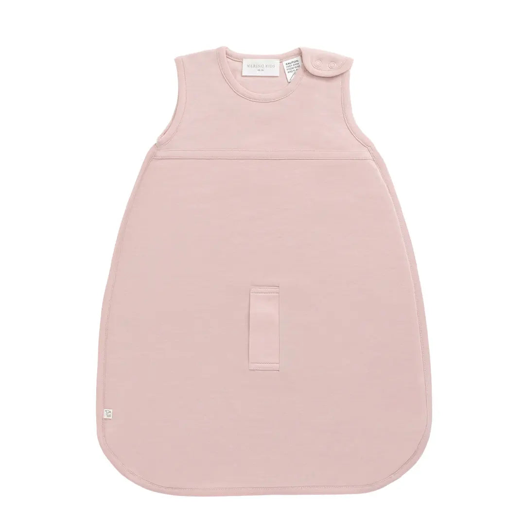 Cloud Pink Cocooi Sleeping Bag Merino Kids UK