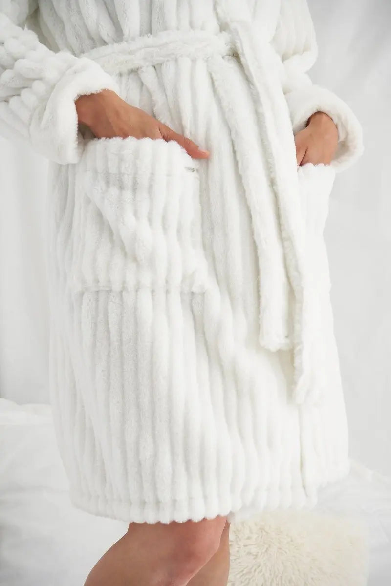 Cloud Robe in Cream Pretty You London
