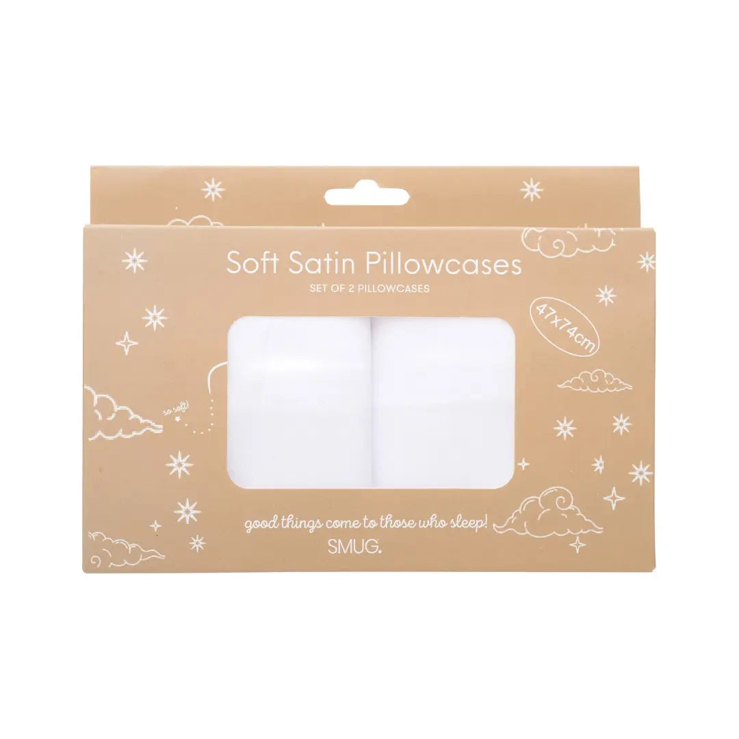 Cloud Soft Satin Pillowcase Set SMUG