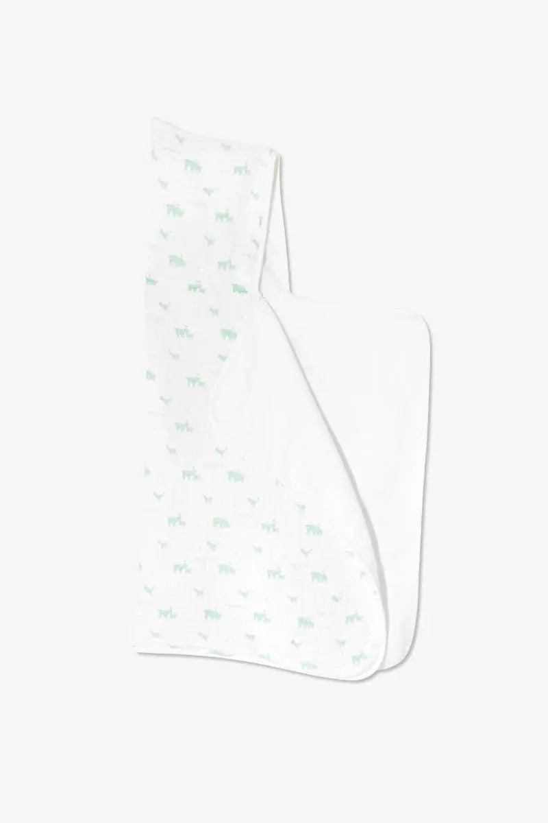 Clover Baby Cotton Hooded Towel Bamford
