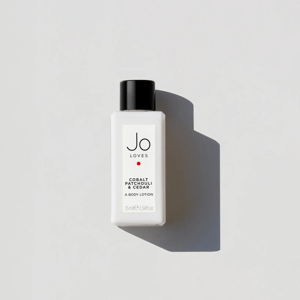 Cobalt Patchouli & Cedar Body Lotion (75ml) Jo Loves