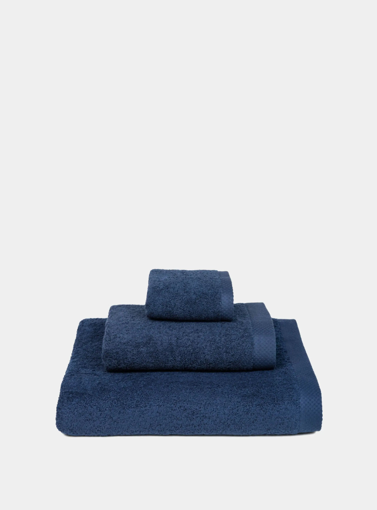 Cobalt blue Luxus Bath Towels Torres Novas UK