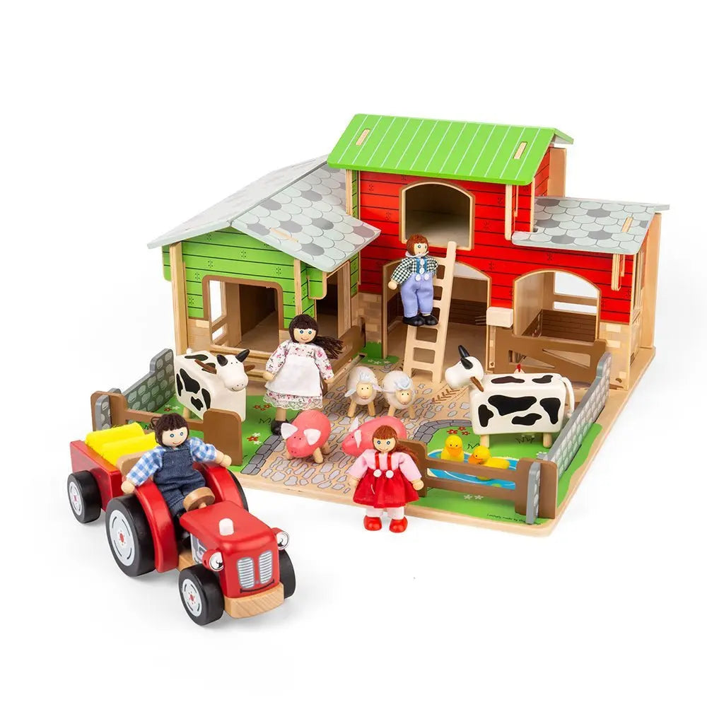 Cobblestone Farm Toy Bundle Toby Tiger