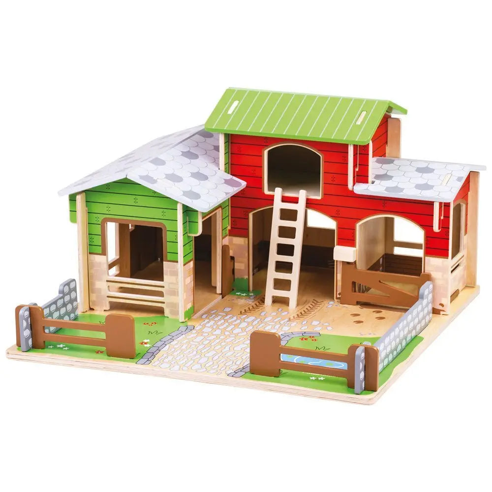 Cobblestone Farm Toy Playset Toby Tiger