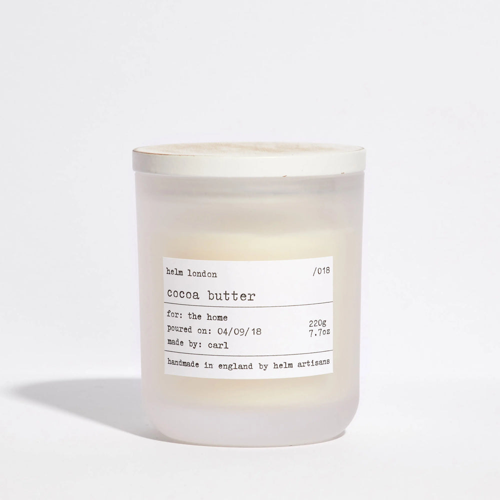 Cocoa Butter Signature Candle Helm London