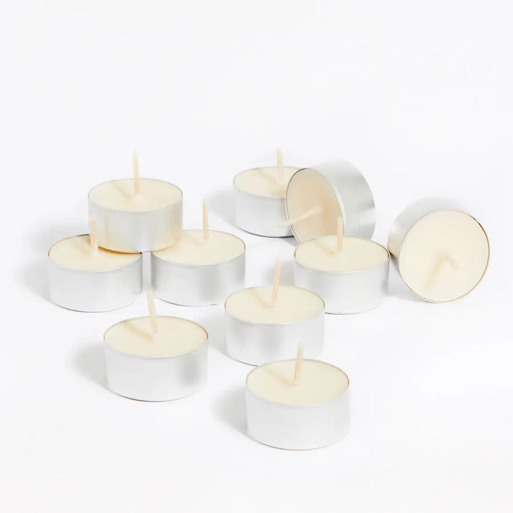 Cocoa Butter Tealights - Set Of 10 Helm London
