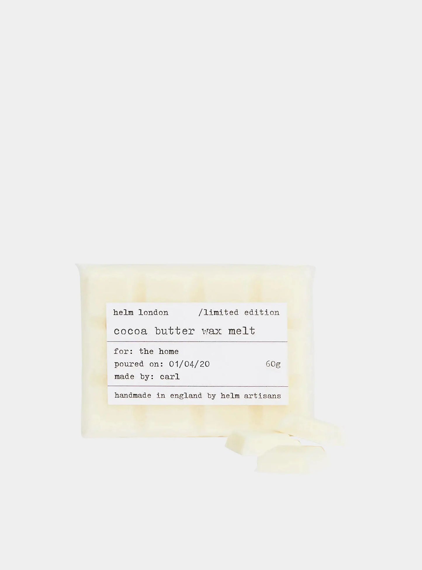 Cocoa Butter Wax Melt Helm London