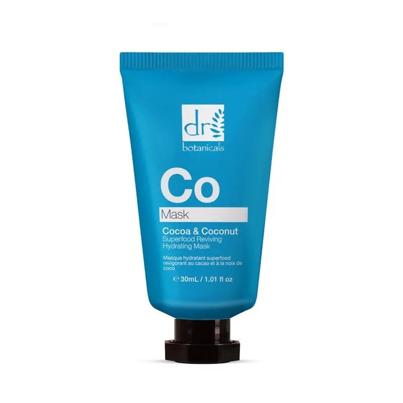 Cocoa & Coconut Superfood Reviving Hydrating Mask 30ml Dr Botanicals