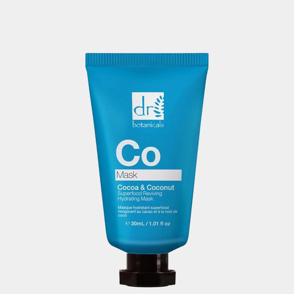 Cocoa & Coconut Superfood Reviving Hydrating Mask 30ml Dr Botanicals