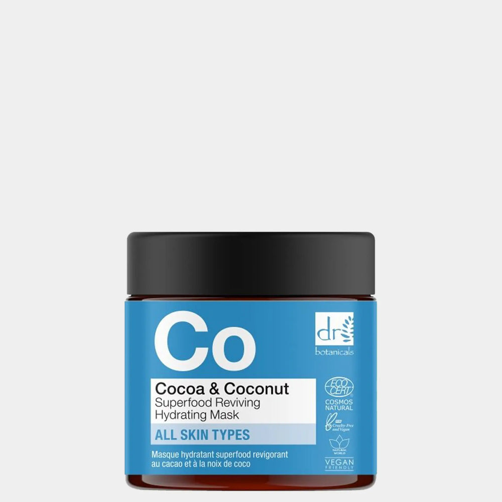 Cocoa & Coconut Superfood Reviving Hydrating Mask 60ml Dr Botanicals