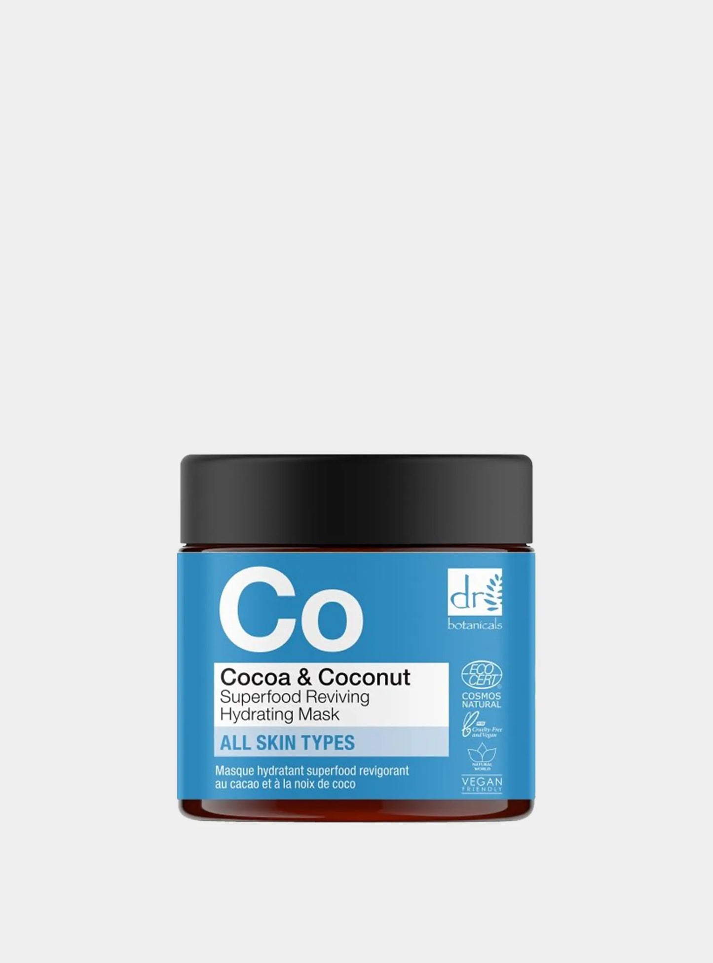 Cocoa & Coconut Superfood Reviving Hydrating Mask 60ml Dr Botanicals