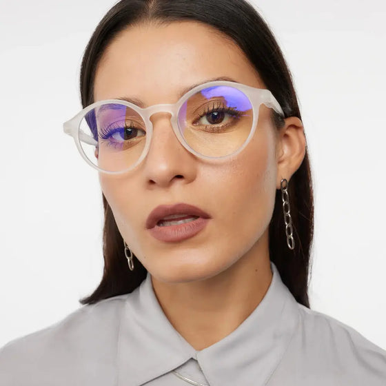 Coconut Milk Le Marais Glossy Glasses Barner