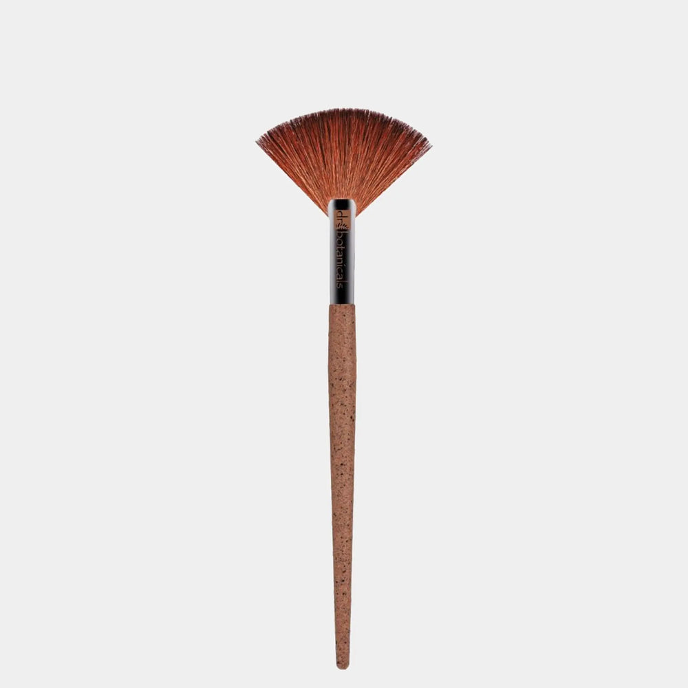 Coffee Ground Fan Brush Dr Botanicals
