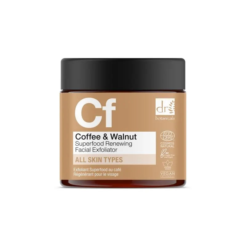 Coffee Superfood Renewing Facial Exfoliator 60ml Dr Botanicals