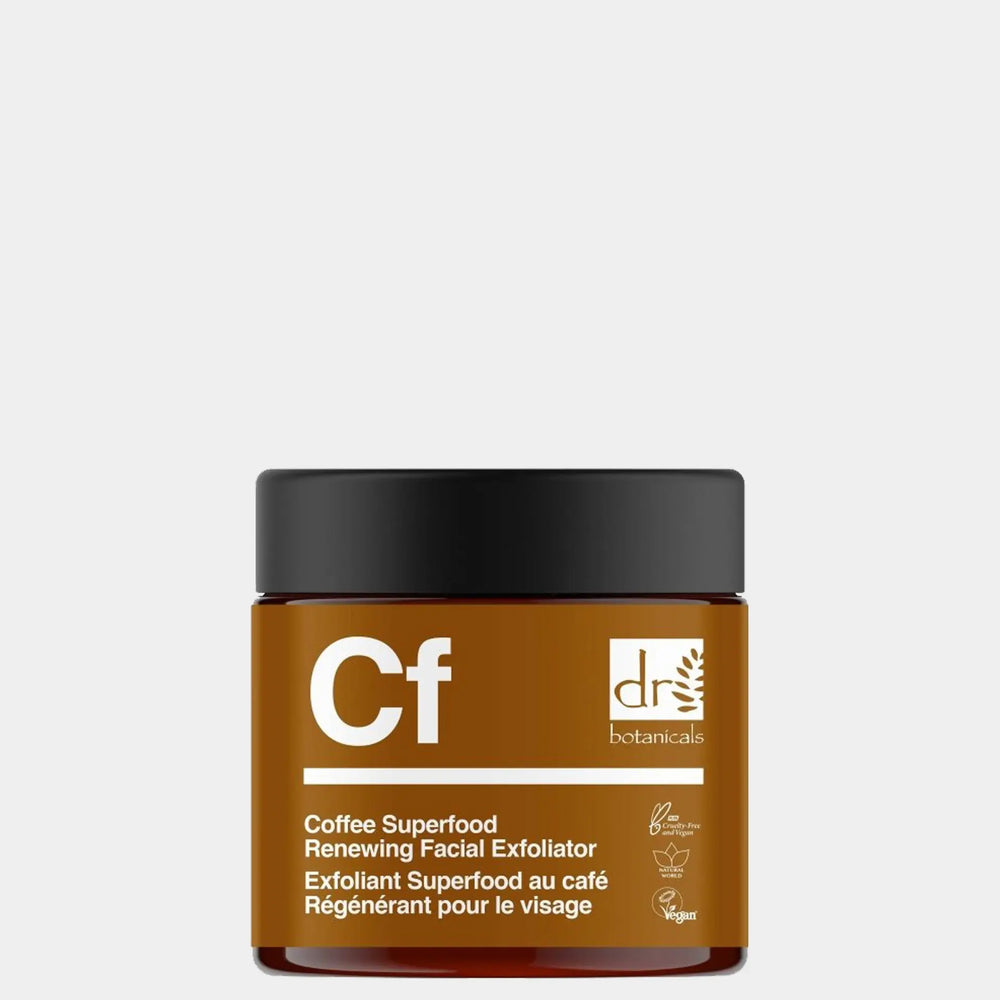 Coffee Superfood Renewing Facial Exfoliator 60ml Dr Botanicals