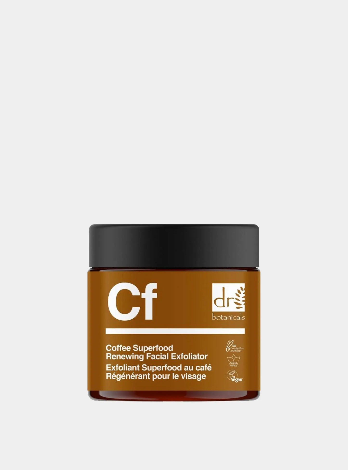 Coffee Superfood Renewing Facial Exfoliator 60ml Dr Botanicals