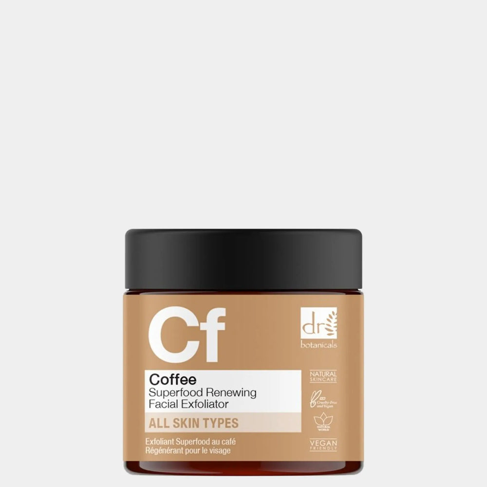 Coffee Superfood Renewing Facial Exfoliator 60ml Dr Botanicals