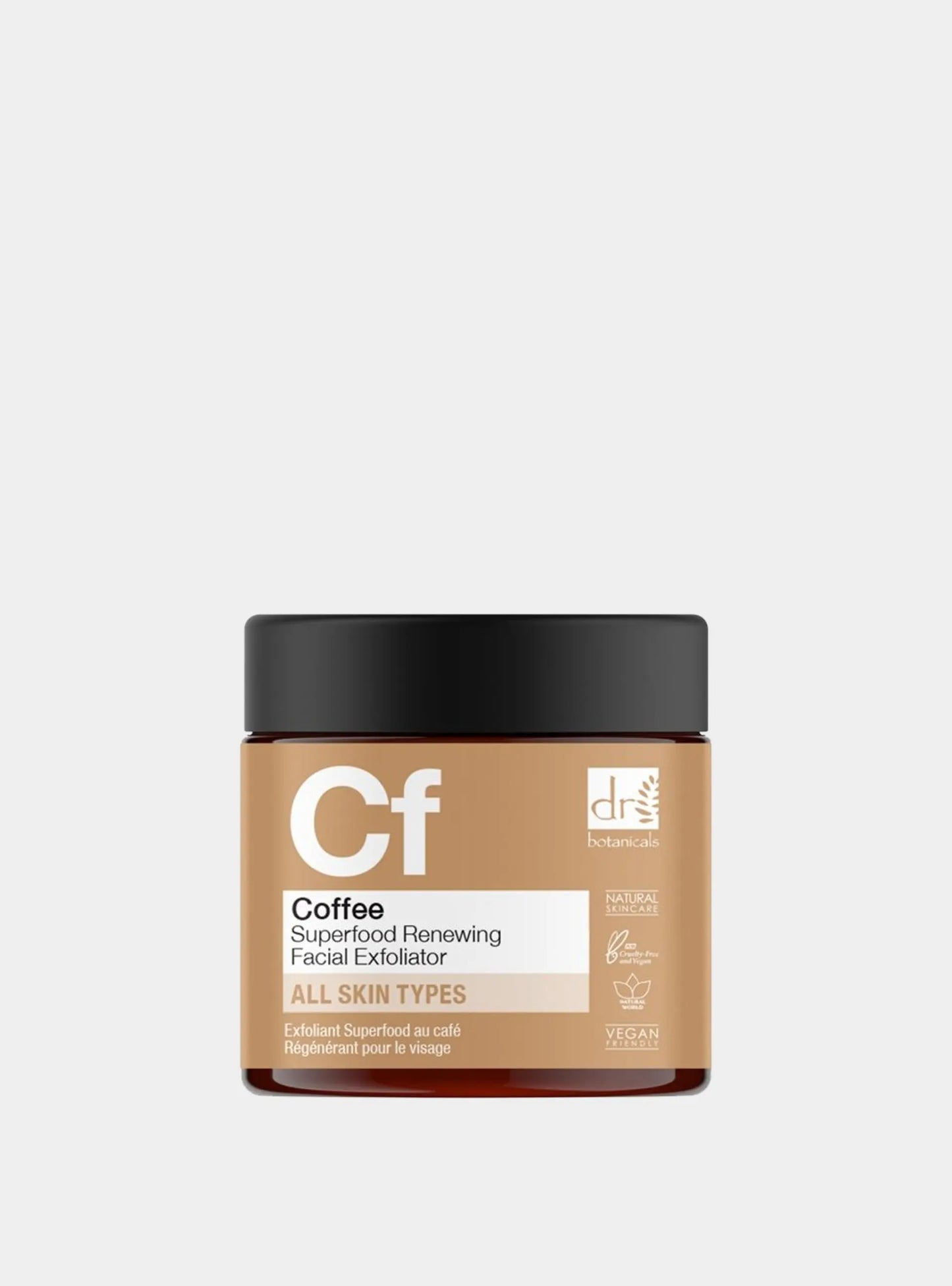 Coffee Superfood Renewing Facial Exfoliator 60ml Dr Botanicals