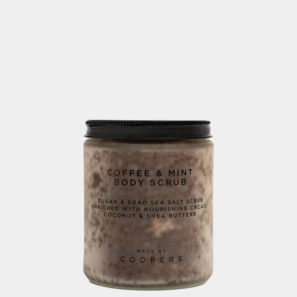 Coffee & Mint Body Scrub Made By Coopers