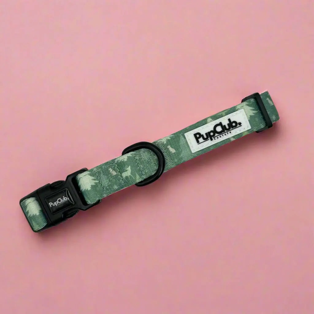 Collar - Evergreen Trails PupClub Couture