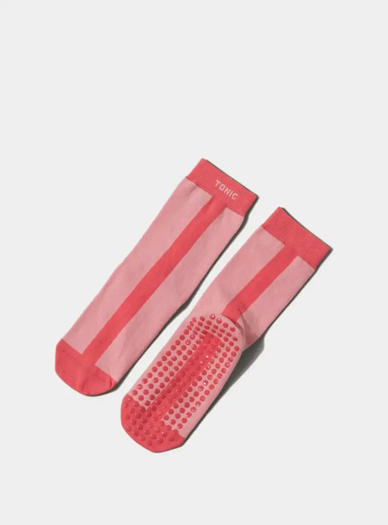 Colour Pop Hospital Socks Pink Tonic London