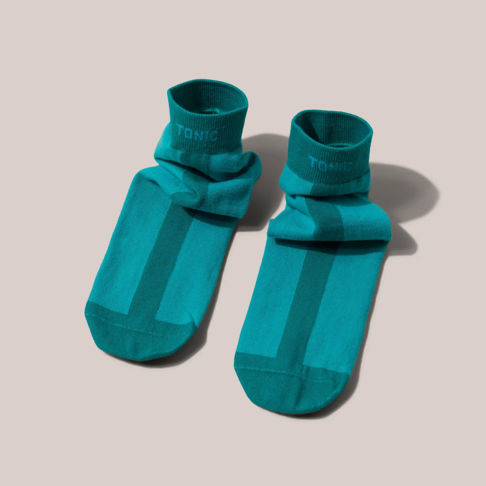 Colour Pop Hospital Socks Teal Green Tonic London