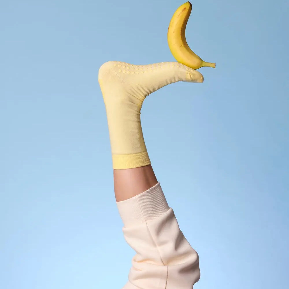 Colour Pop Hospital Socks Yellow Tonic London
