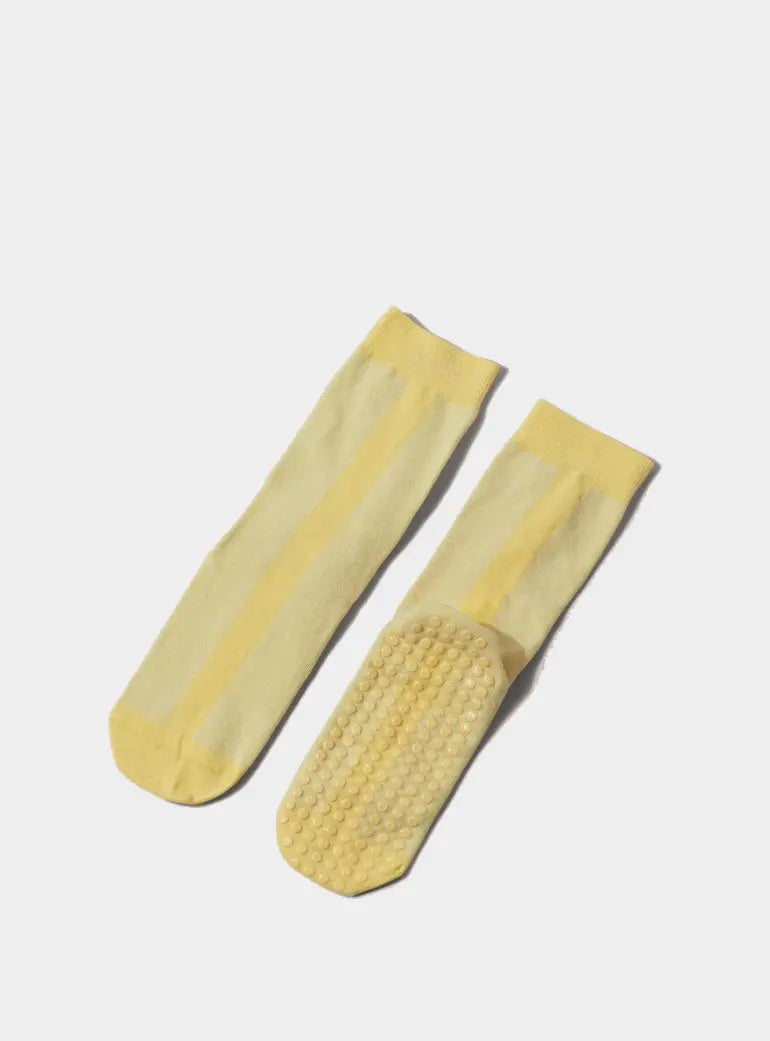 Colour Pop Hospital Socks Yellow Tonic London