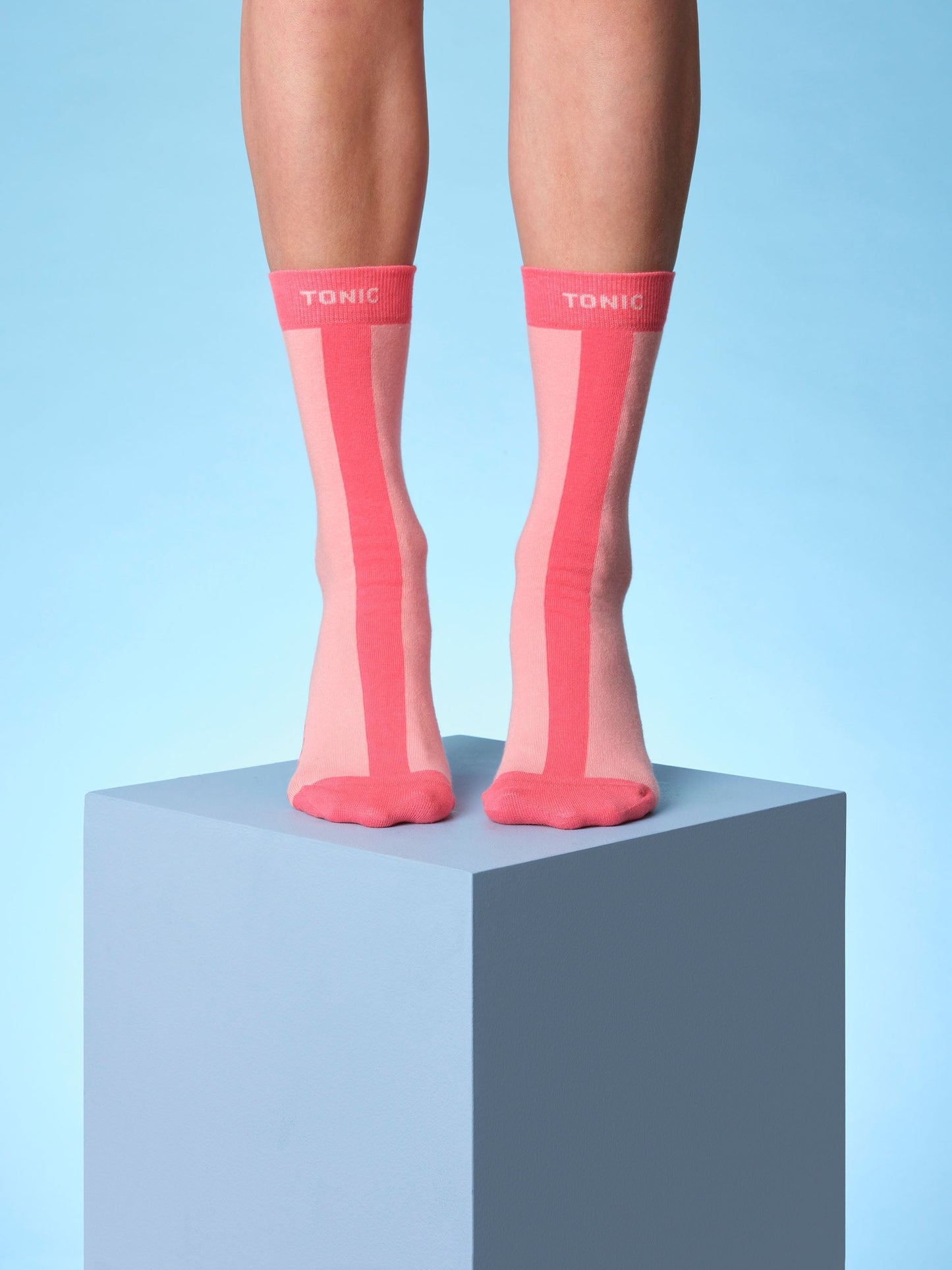 Colour Pop Hospital Socks Pink Tonic London