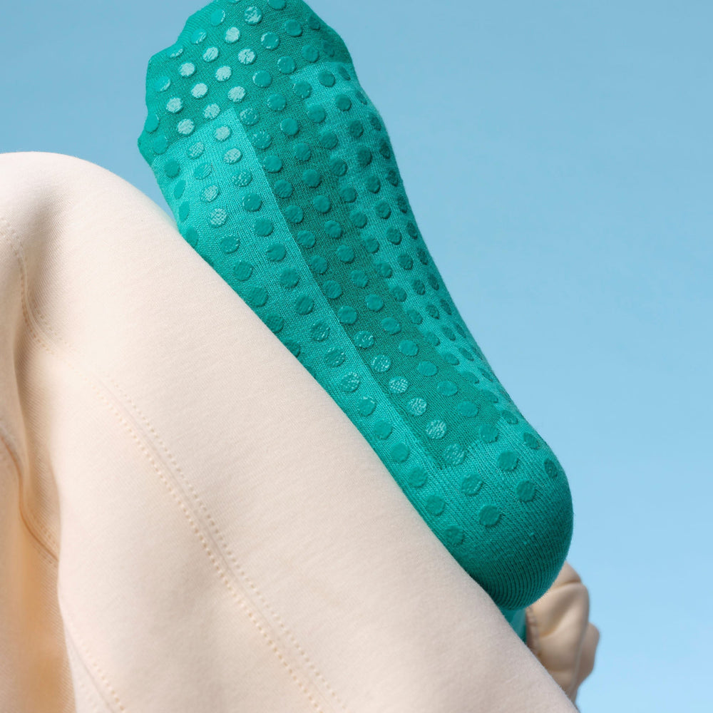 Colour Pop Hospital Socks Teal Green Tonic London