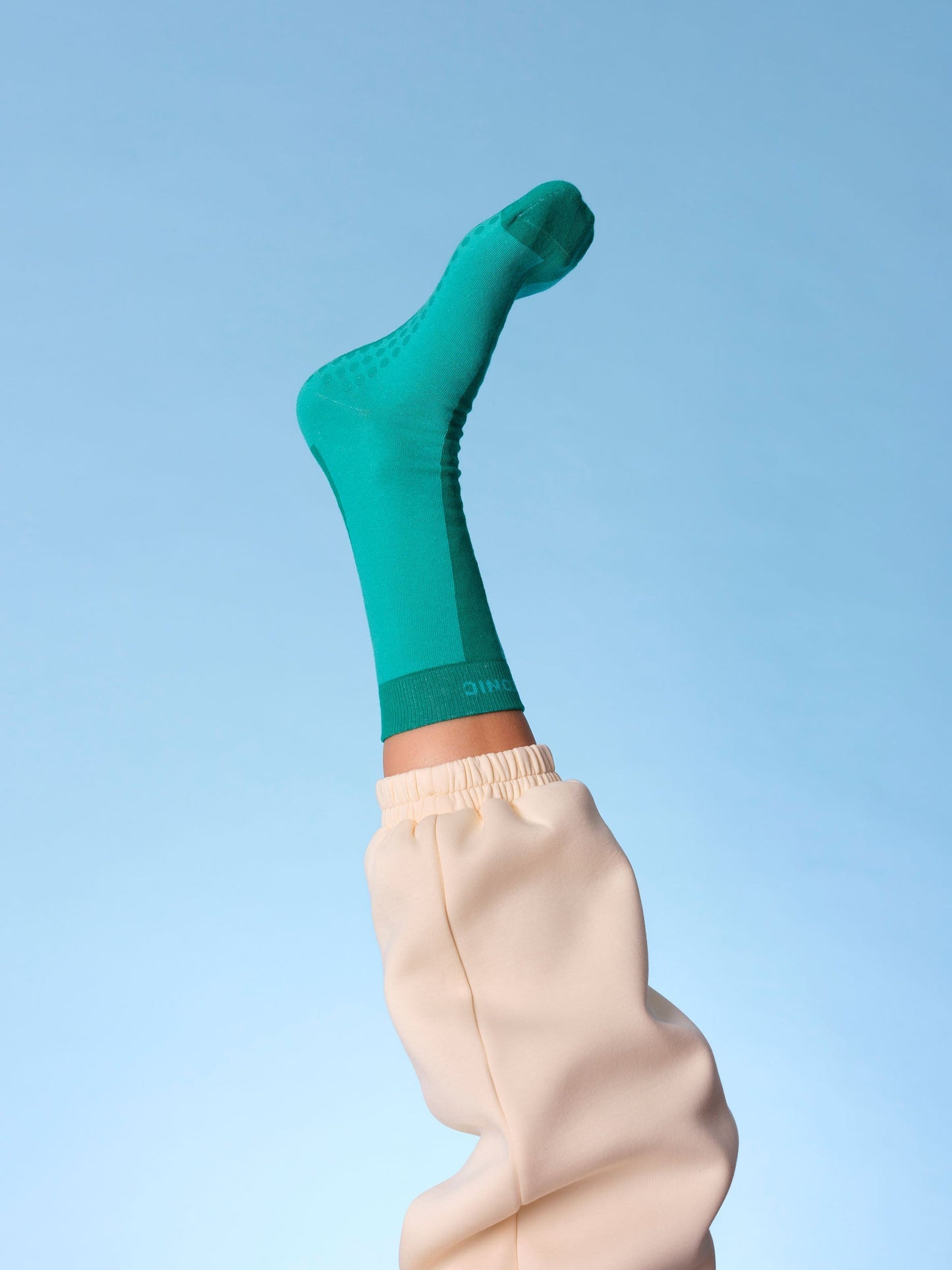Colour Pop Hospital Socks Teal Green Tonic London