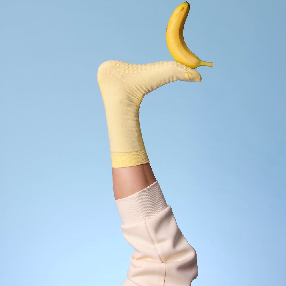 Colour Pop Hospital Socks Yellow Tonic London