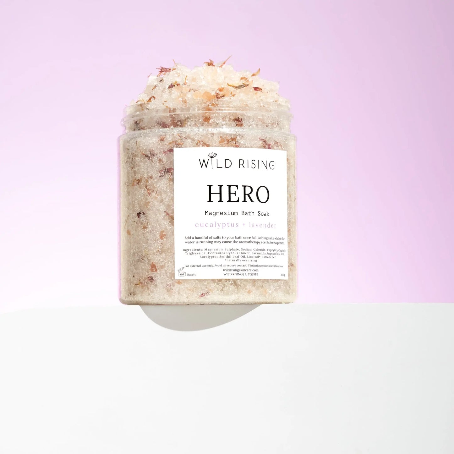 Complete Bath Salt Set Wild Rising Skincare