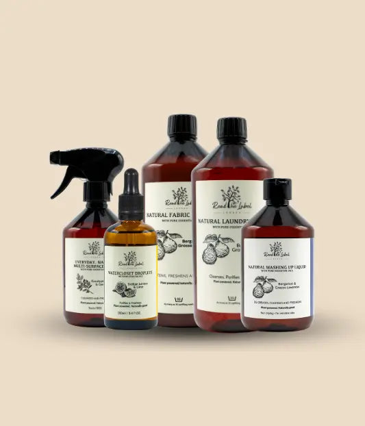 Complete Natural Cleaning Kit – 5 Plant-Based Essentials Read The Label London
