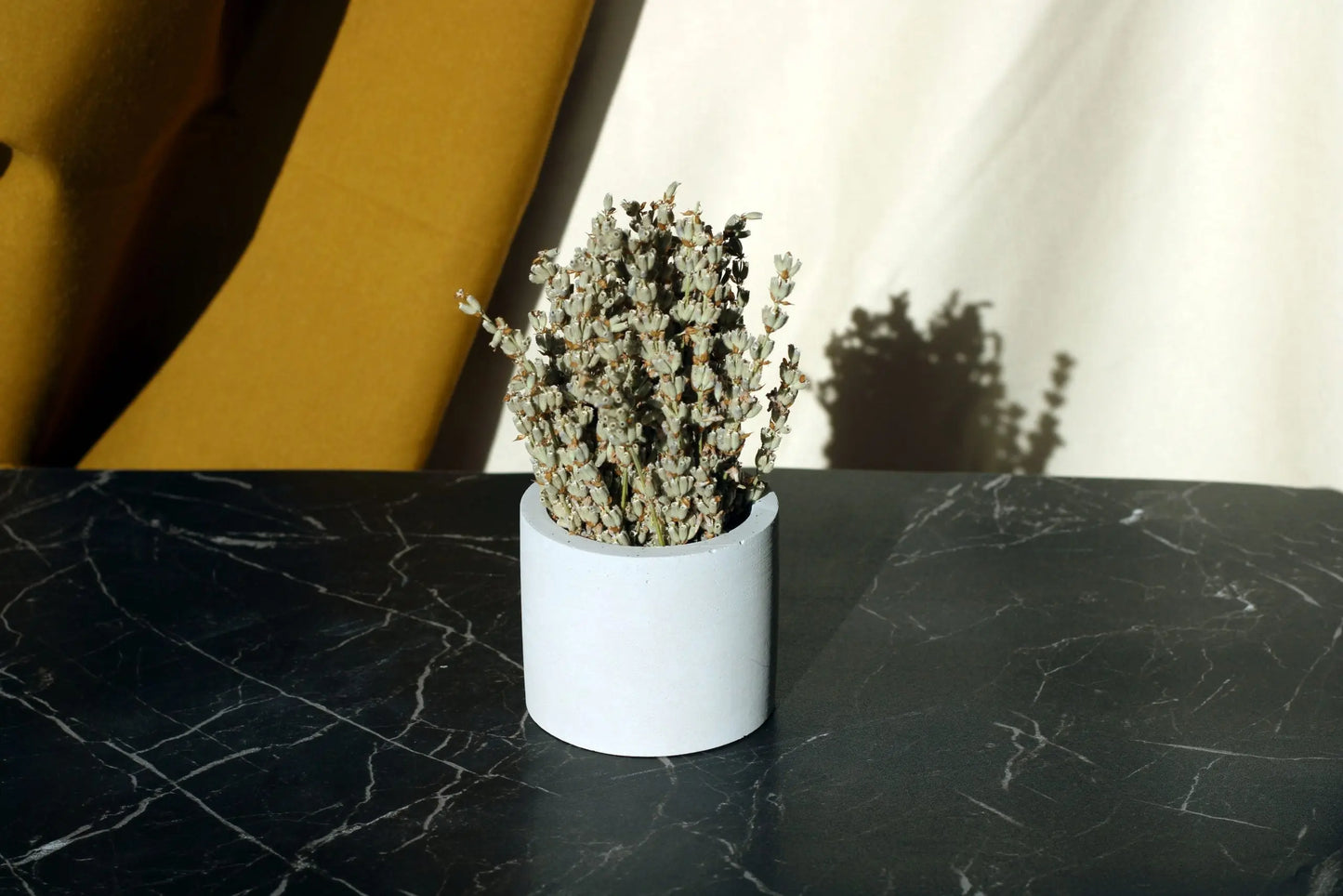 Concrete Cylinder Tealight Holder Gloria Home