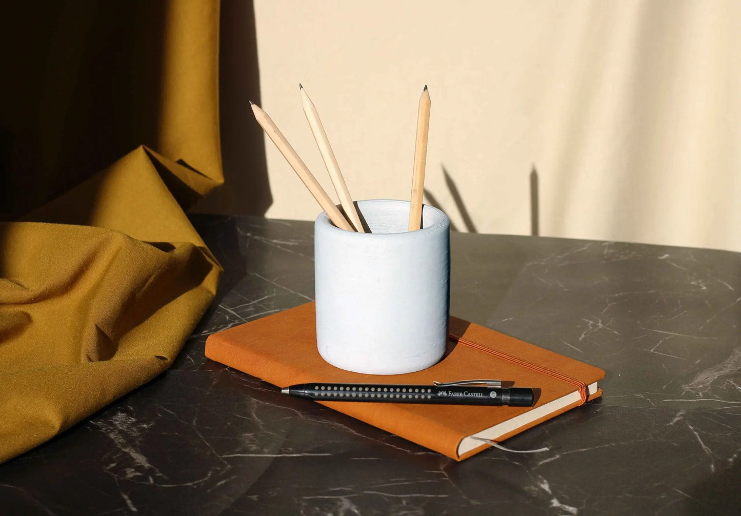 Concrete Pen-Pencil Holder Gloria Home