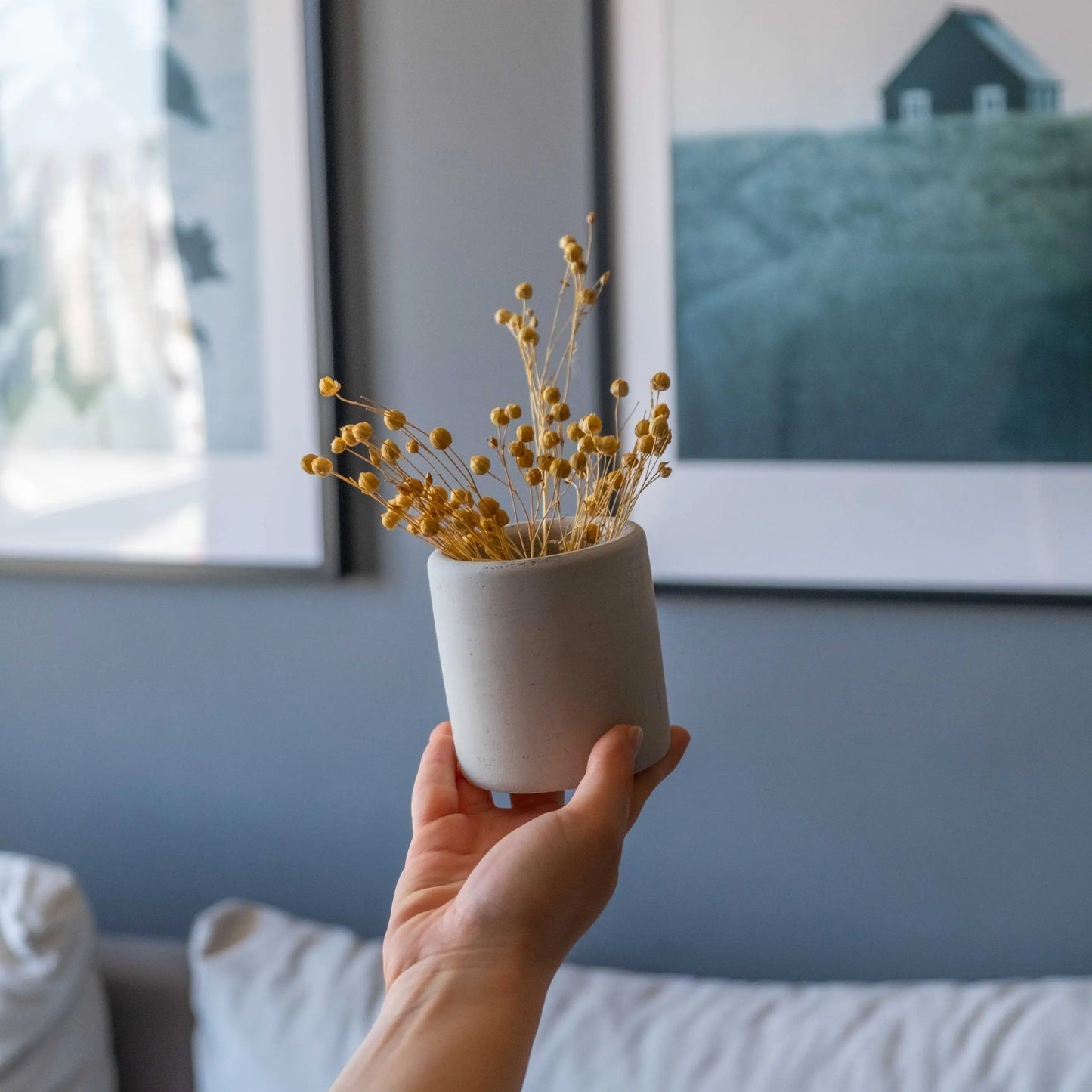 Concrete Pen-Pencil Holder Gloria Home