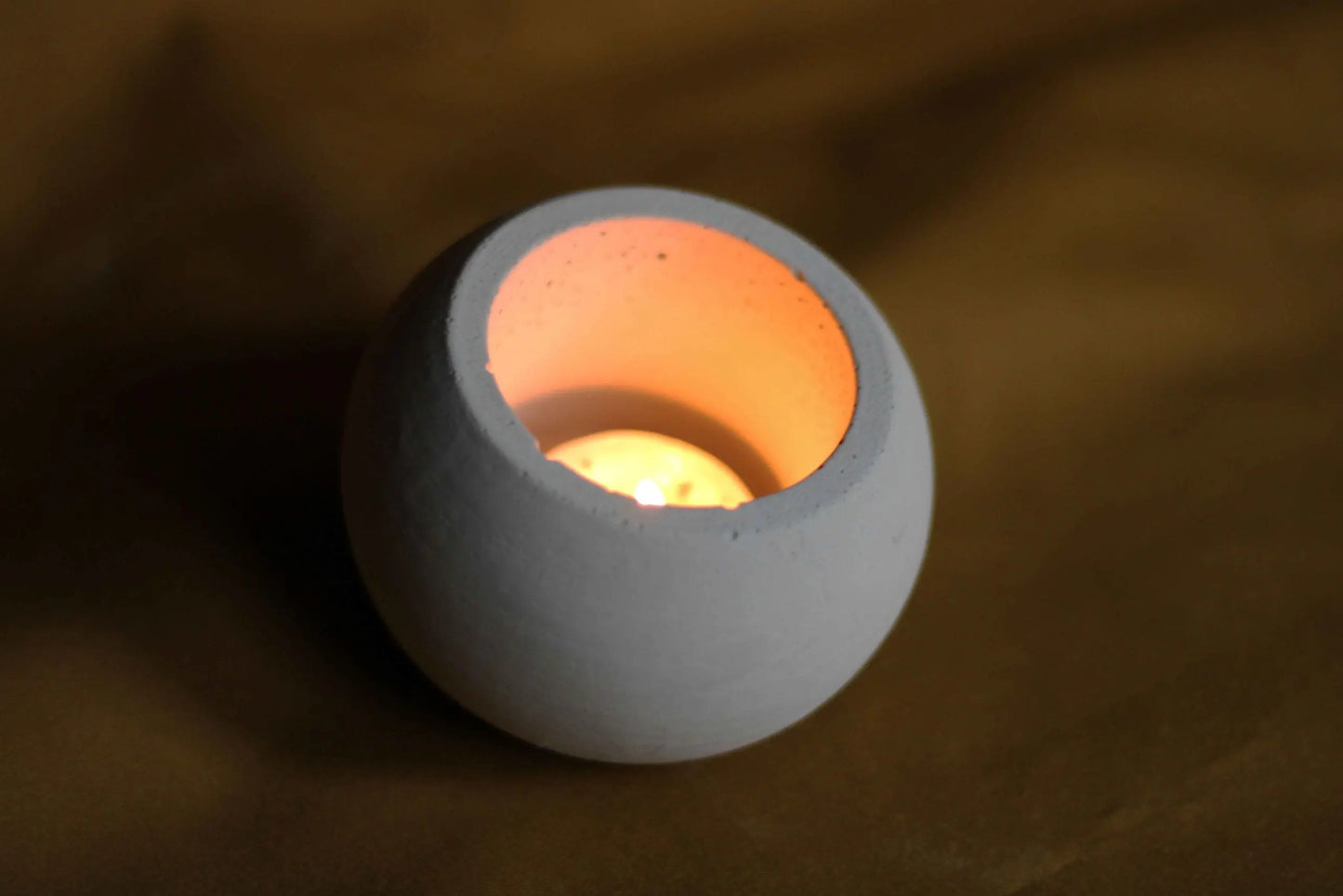 Concrete Round Pot Gloria Home