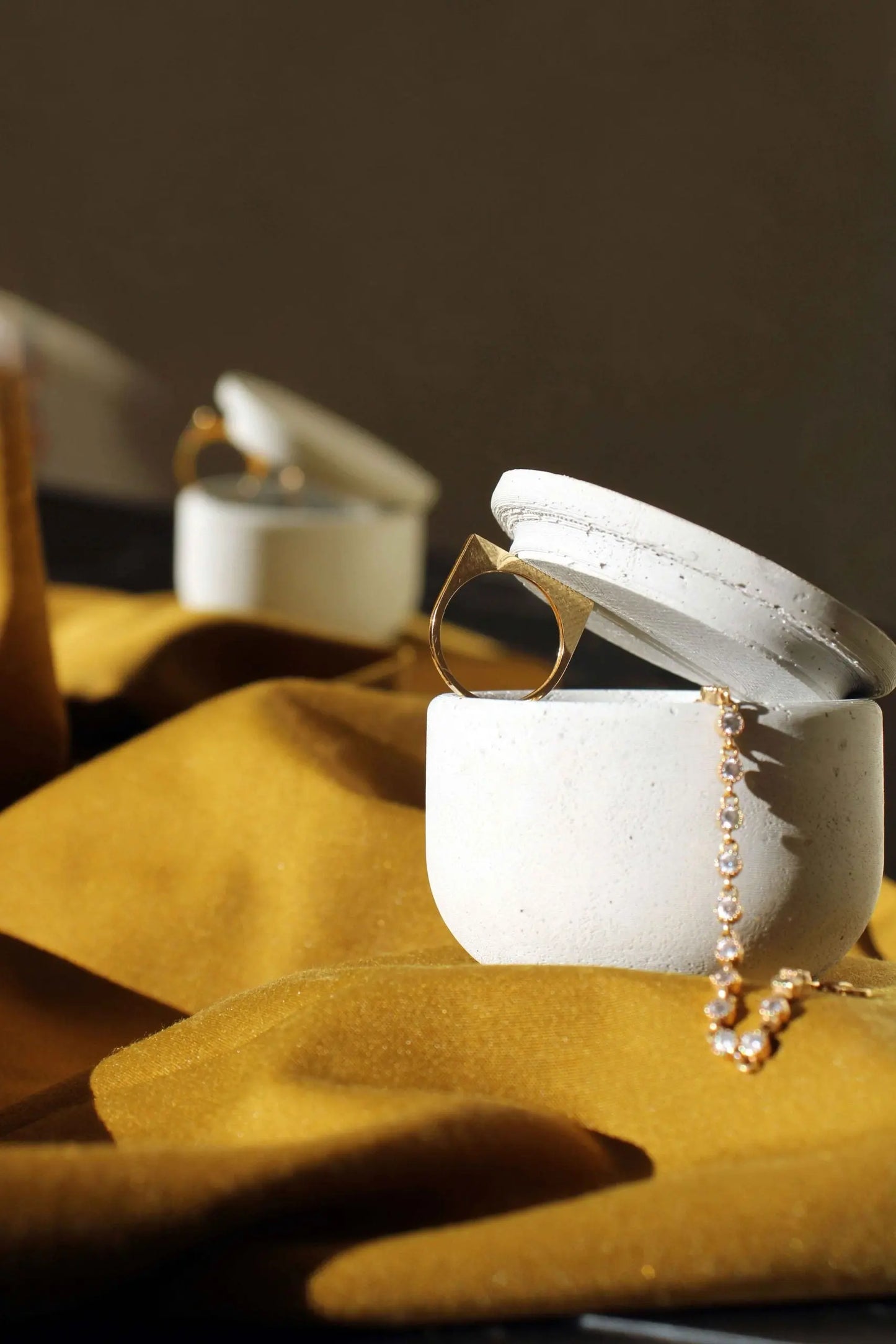 Concrete Small Jewellery Holder Gloria Home