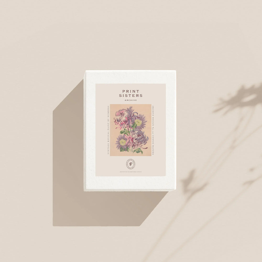 Connie Blooms - Paint By Numbers Kit Print~Sisters