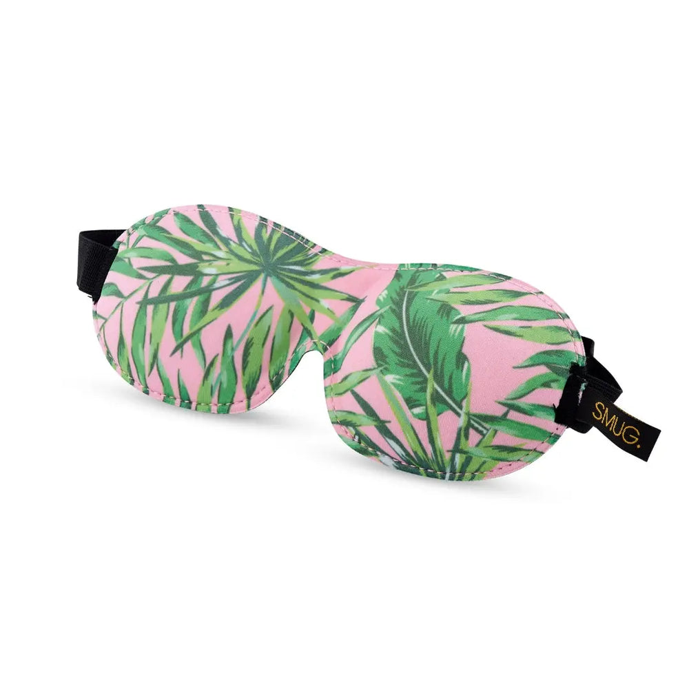 Contoured 3D Blackout Sleep Mask - Palm Print SMUG