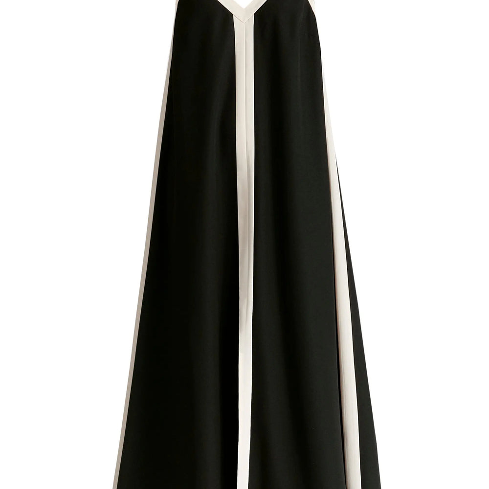 Contrast Trim Midaxi Dress Paisie