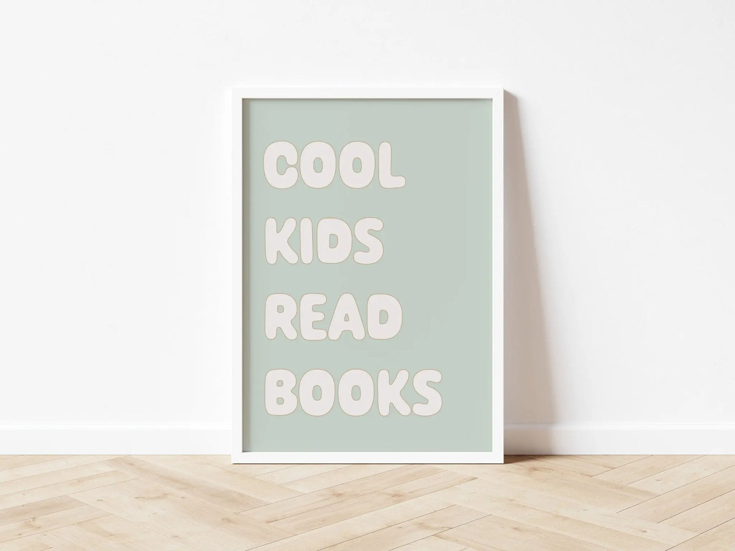 Cool Kids Read Books - Fine art print Autumns Corner