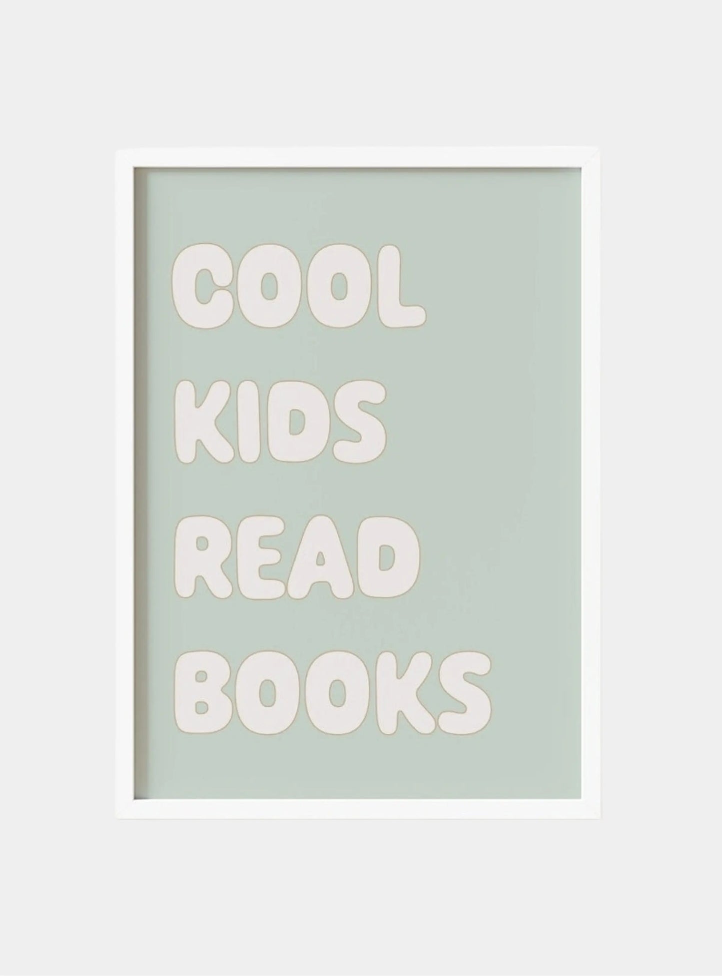 Cool Kids Read Books - Fine art print Autumns Corner